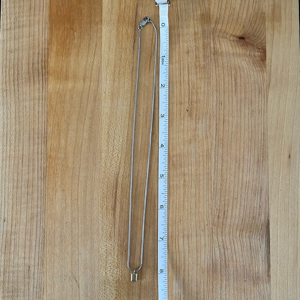 Sterling silver necklace